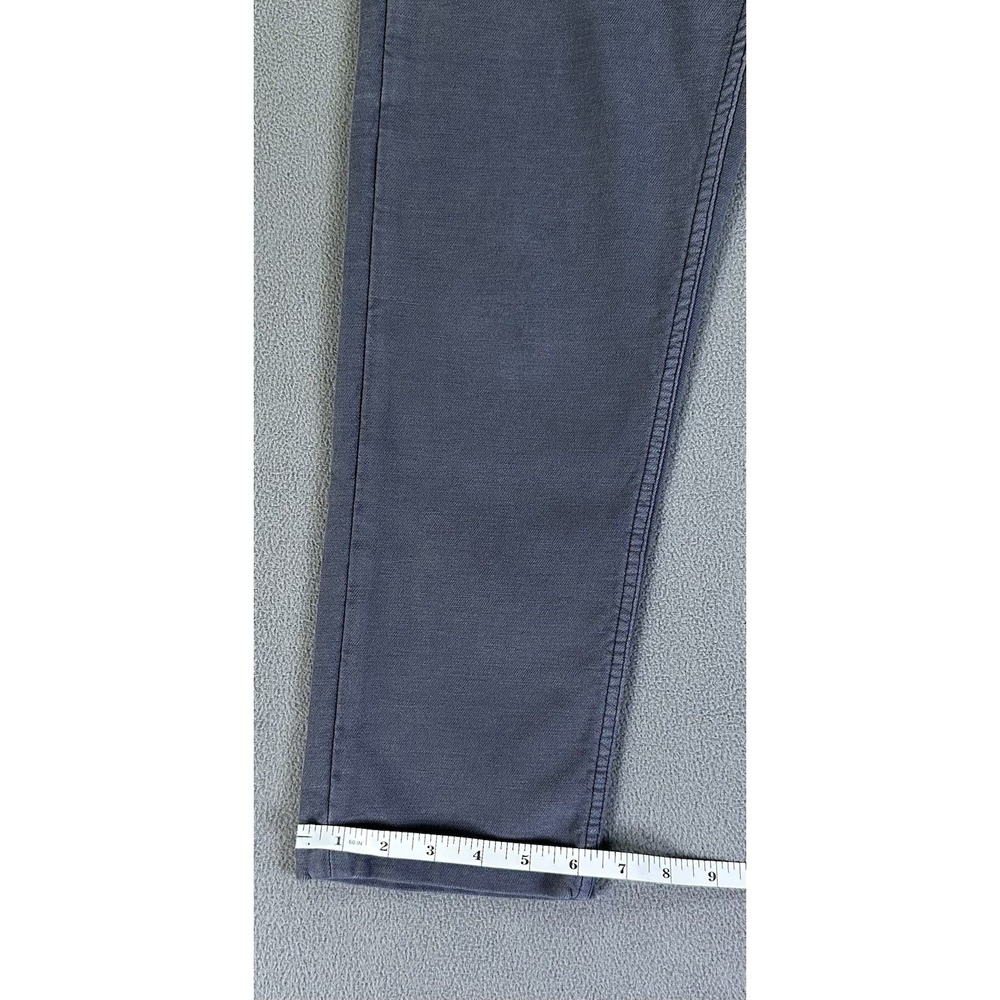 Faherty Pants Mens 31x26 Grey Stretch Terry 5 Pocket Vintage Wash Minimalist - Picture 9 of 11